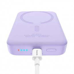 Magnetic Mini Air Powerbank Baseus 10000mAh 20W (purple)