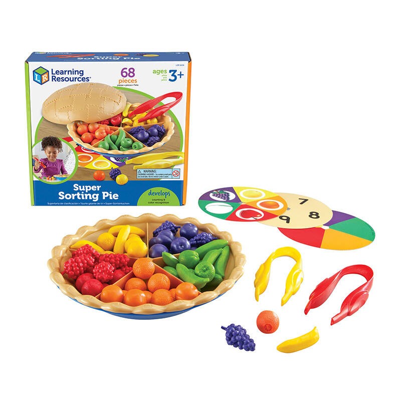 Super Sorting Pie Learning Resources LER 6216