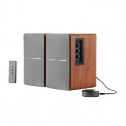 Speakers 2.0 Edifier R1280T with WiiM Mini (brown)