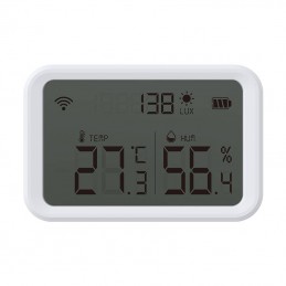 Smart Temperature and Humidity sensor NEO NAS-TH02W ZigBee Tuya with LCD screen