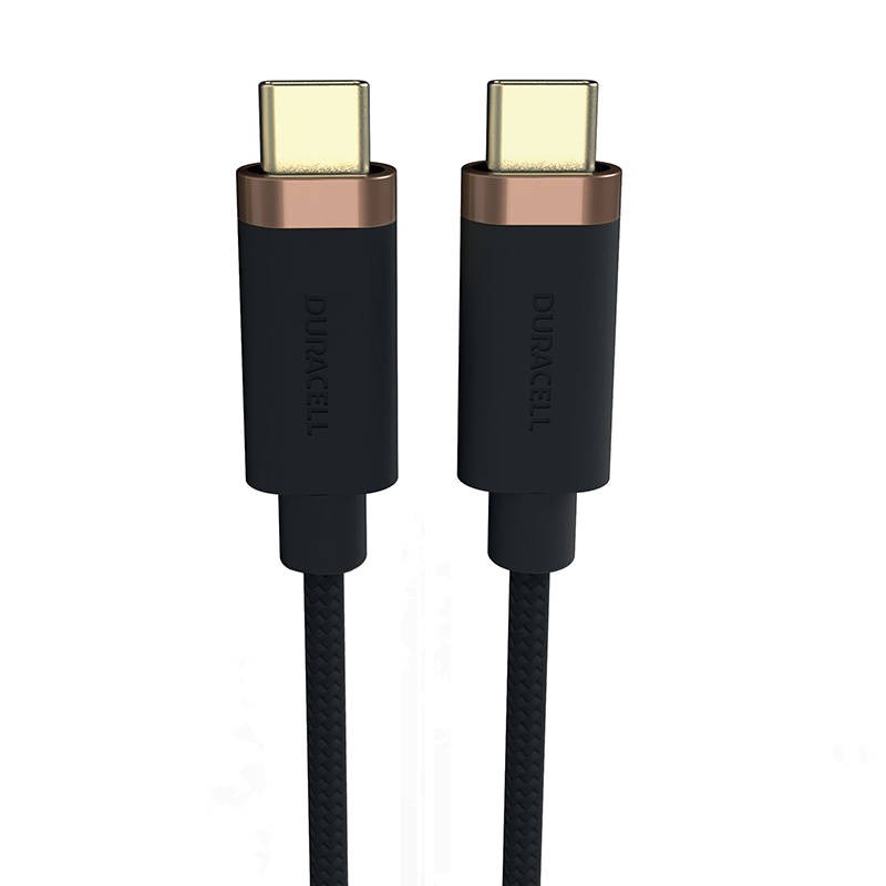 Kabel Duracell USB-C pro USB-C 3.2 1 m (černý)