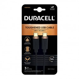 Kabel Duracell USB-C pro USB-C 3.2 1 m (černý)