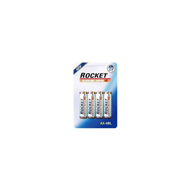 Rocket LR6HD-4BB (AA) Super HD Blister Pack 4pcs