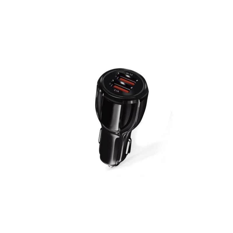 Vakoss TP-3273UK USB CAR CHARGER 12/24V 5.2A QC3.0