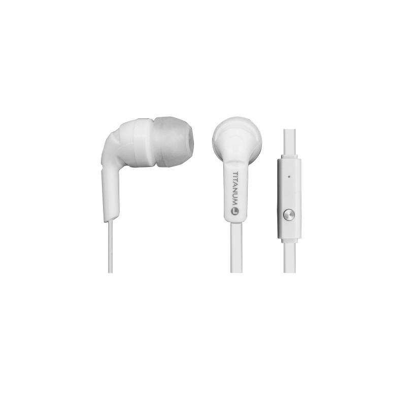 TITANUM TH109W EARPHONES SMARTPHONE CONTROL WITH MICROPHONE