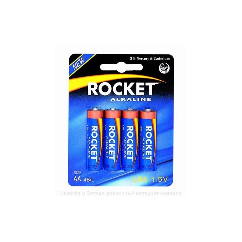 Rocket LR6-4BB (AA) Blister Pack 4pcs