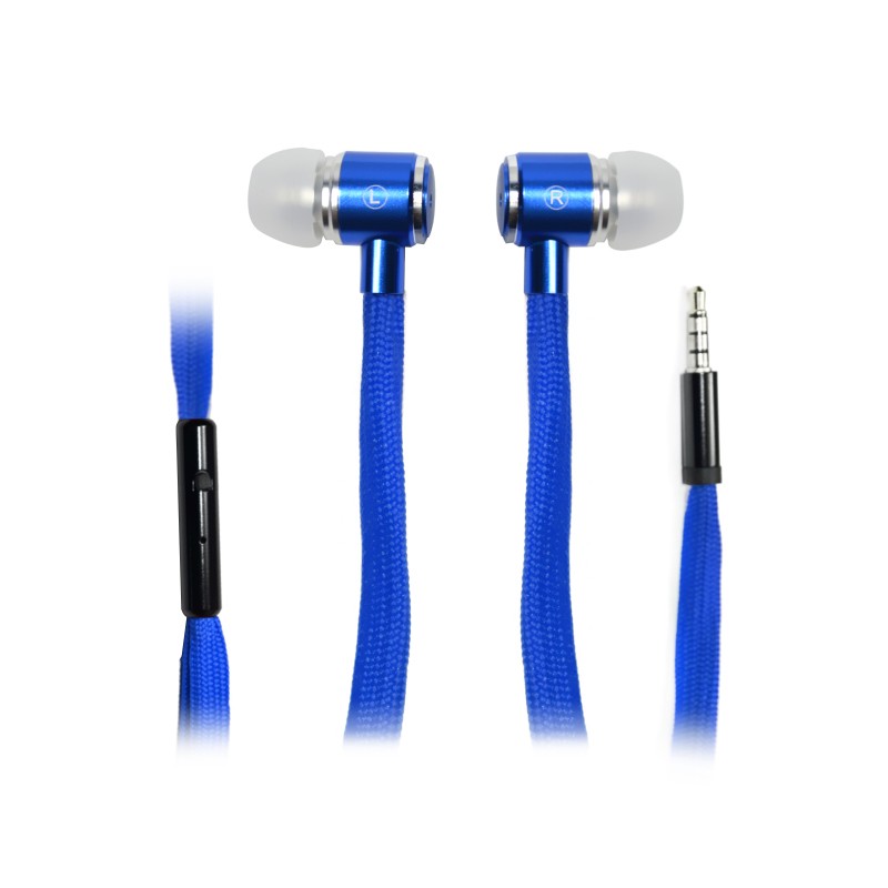 Vakoss SK-251B EARPHONES SMARTPHONE CONTROL WITH MICROPHONE (BLUE)