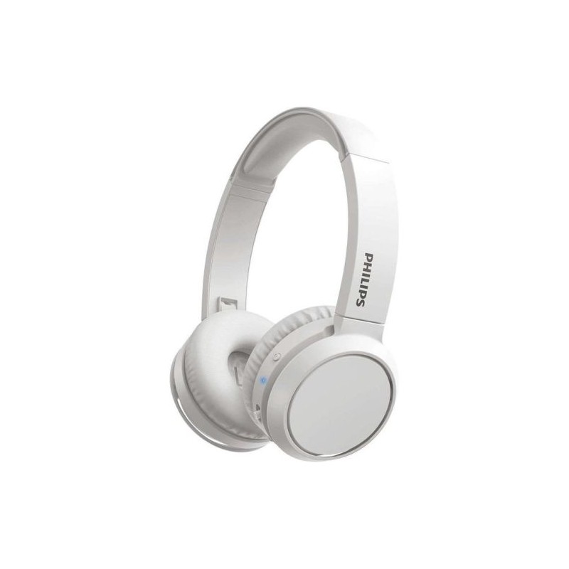 Philips TAH4205WT/00 On-ear Bluetooth headphones with microphone