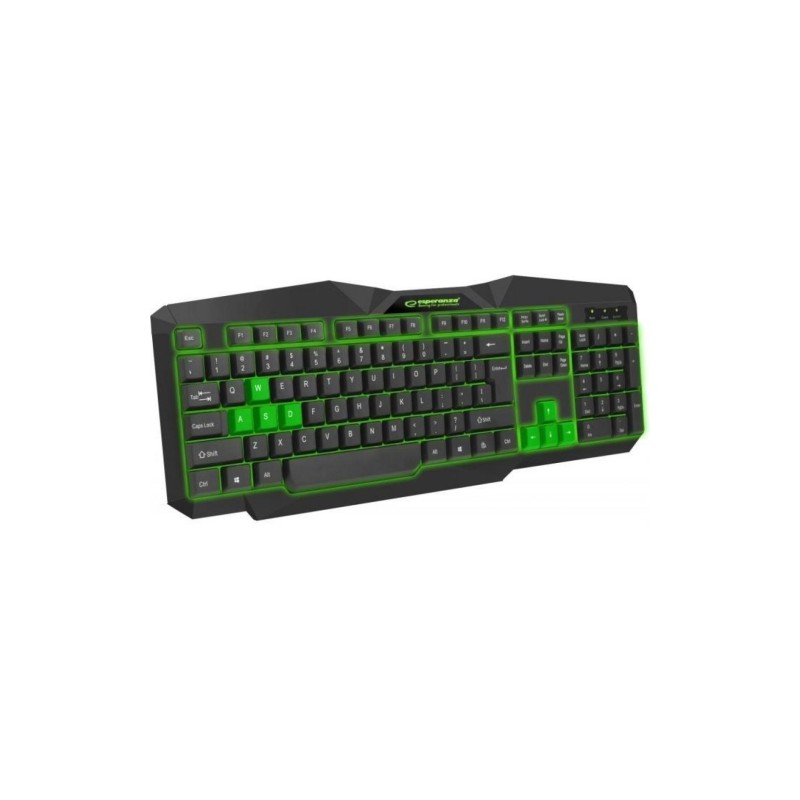 ESPERANZA EGK201G WIRED USB GAMING ILLUMINATED KEYBOARD TIRIONS GREEN