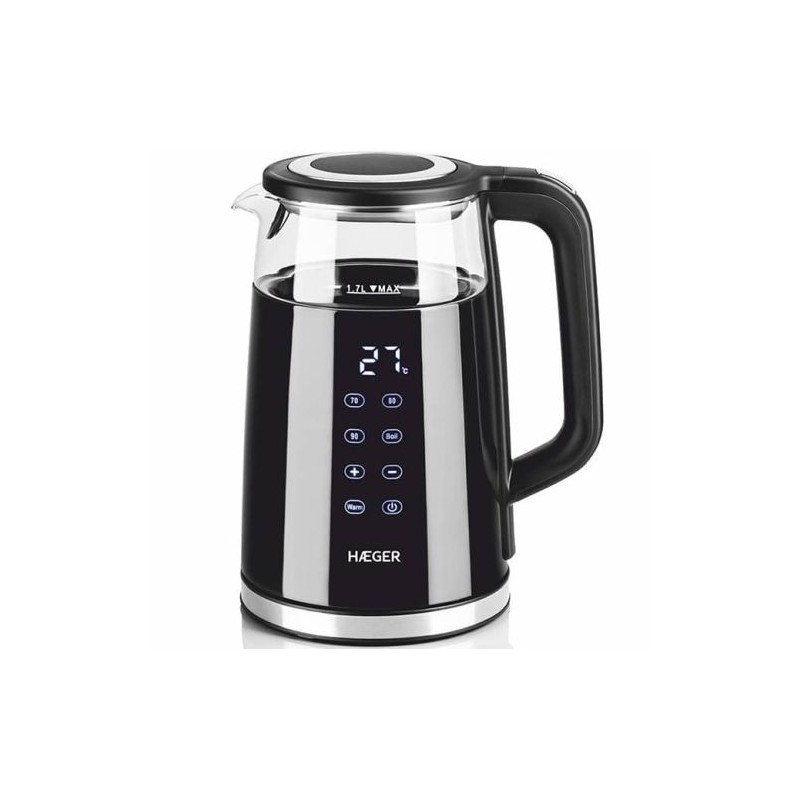 Haeger EK-DIG.028A Electric kettle with temperature control 1.7L 2200W