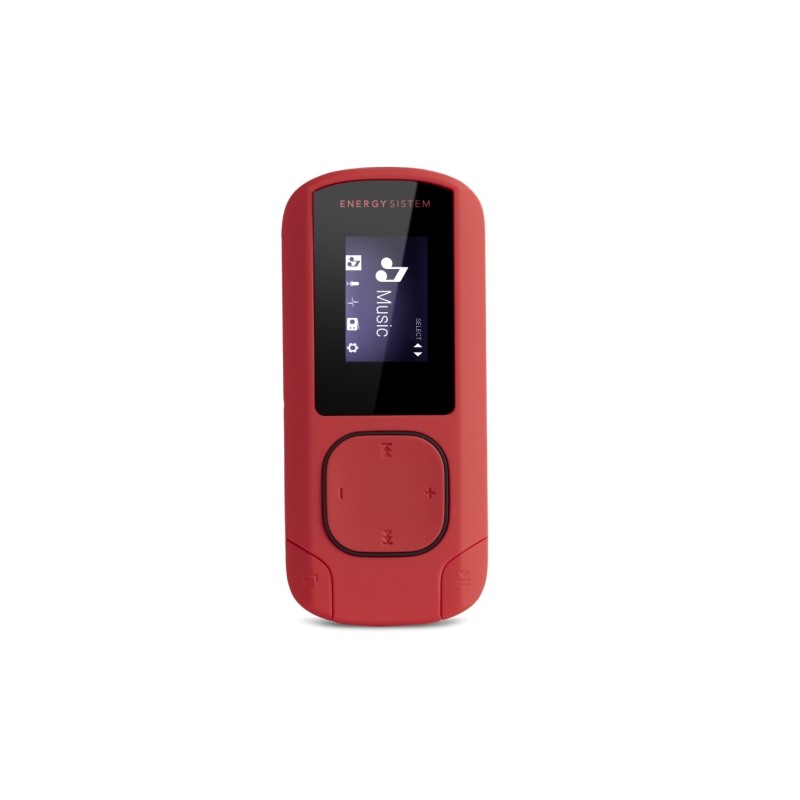 Energy Sistem MP3 Clip Coral (8 GB, Clip, FM Radio and microSD)