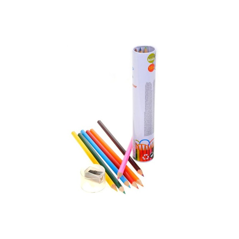 Topwrite Colouring pencils with sharpener 12pcs