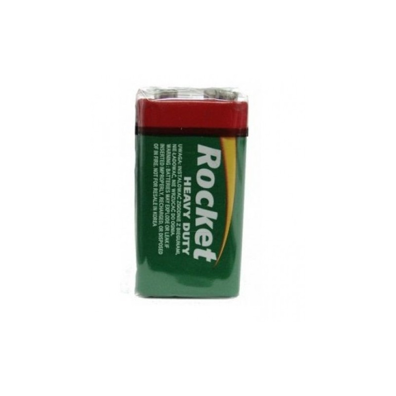 Rocket 6F22-1AA (9V) Cellophane Pack 1pcs