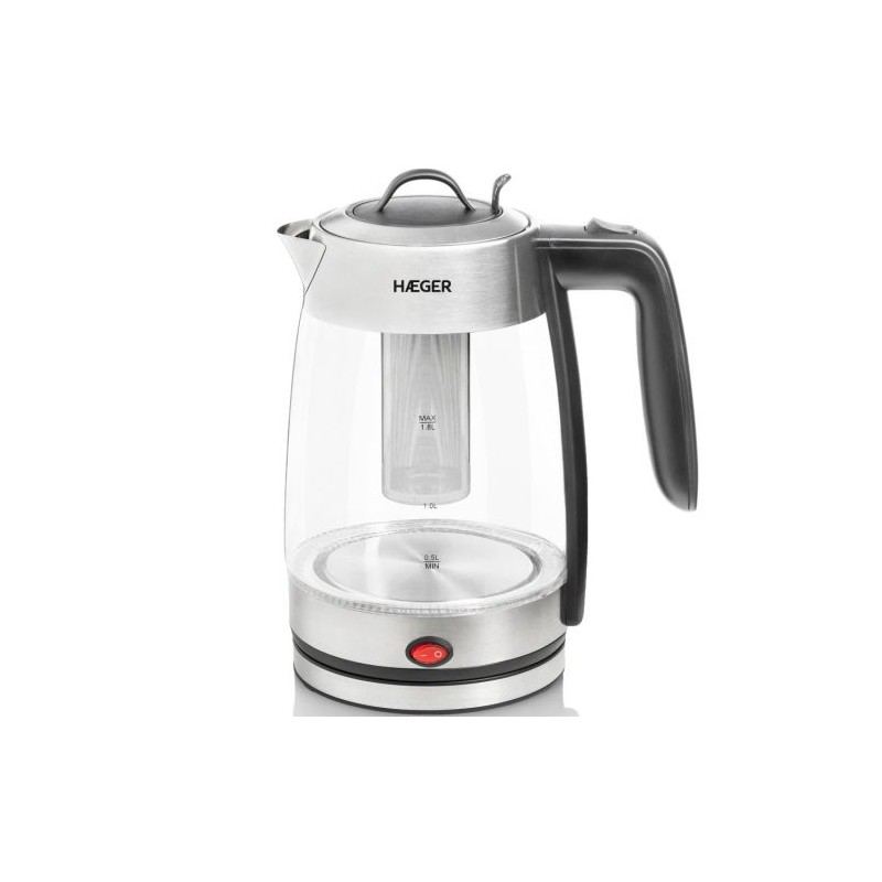 Haeger EK-22F.020A PERFECT TEA Electric kettle with filter for tea 1.8L 2200W