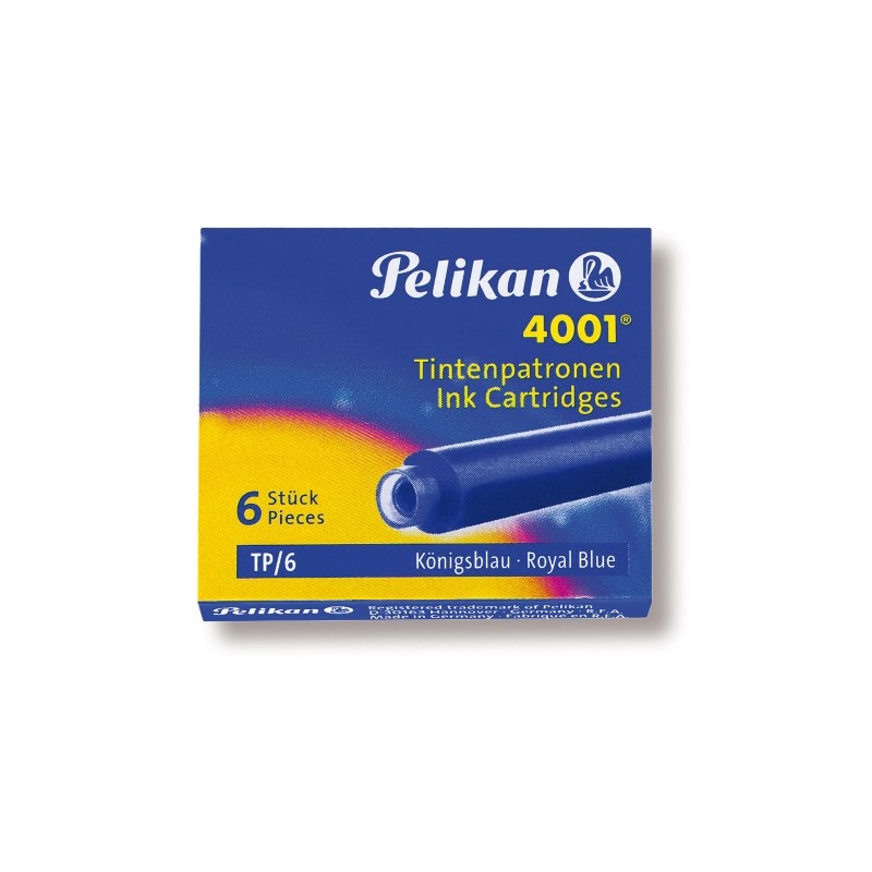 Pelikan Ink Cartridges TP / 6 Royal Blue