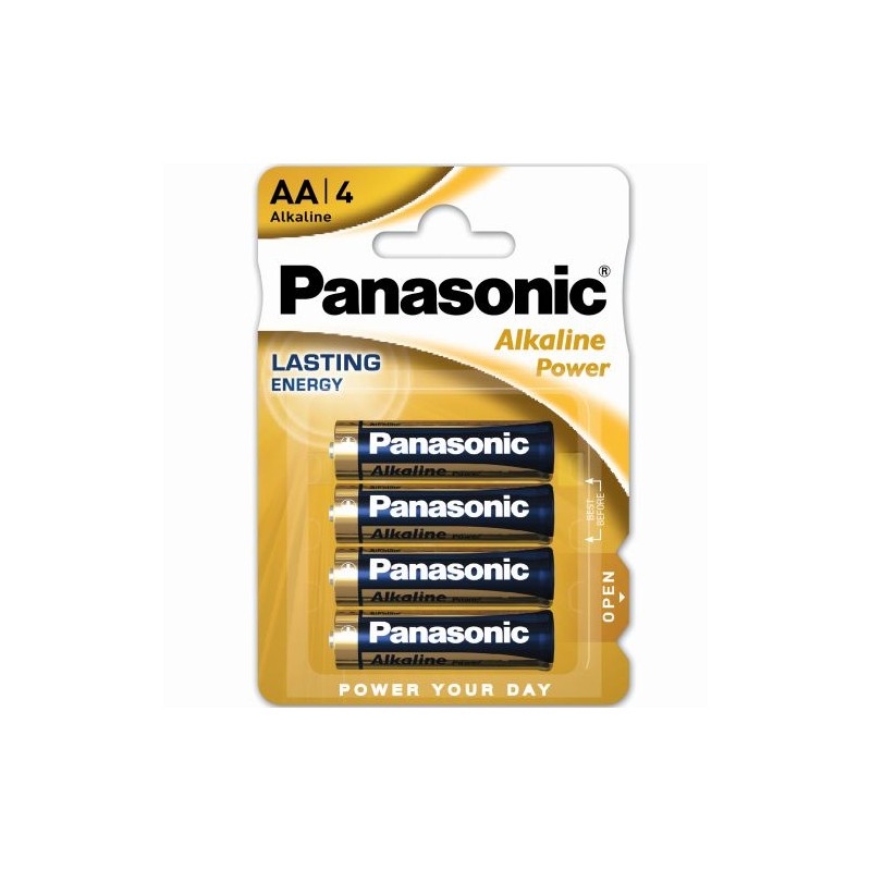 Panasonic LR06-4BB Alkaline Power AA (LR06) BLISTER PACK 4PCS.