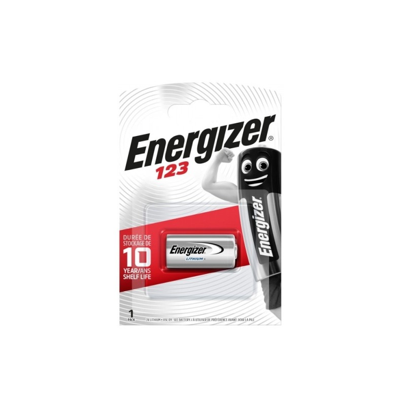 Energizer CR123 BLISTER PACK 1PSC