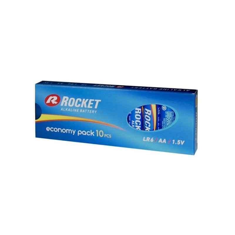 Rocket LR6-10BB (AA) ECO Pack Blister Pack 10pcs