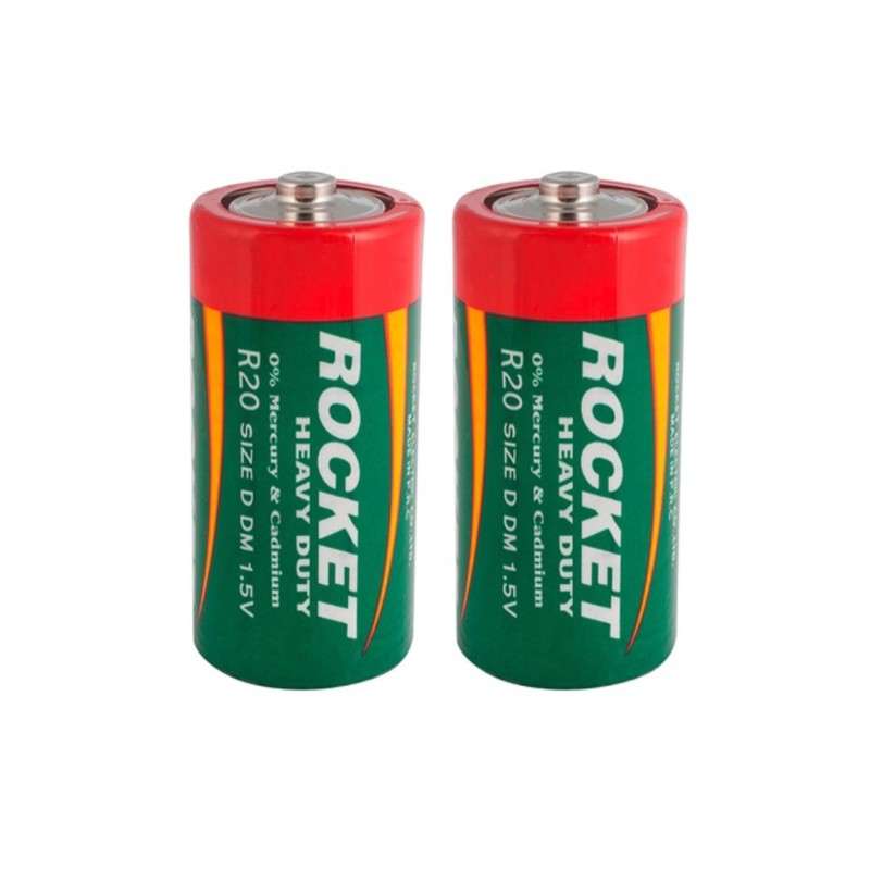 Rocket R20-2AA (D) Cellophane Pack 2pcs