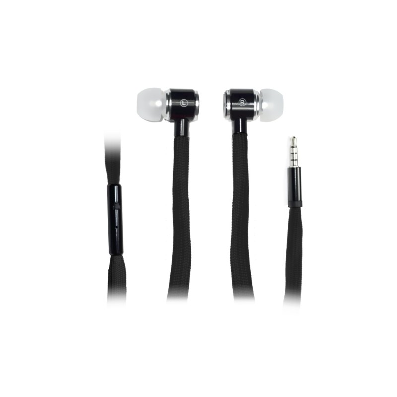 Vakoss SK-251V EARPHONES SMARTPHONE CONTROL WITH MICROPHONE (BLACK)