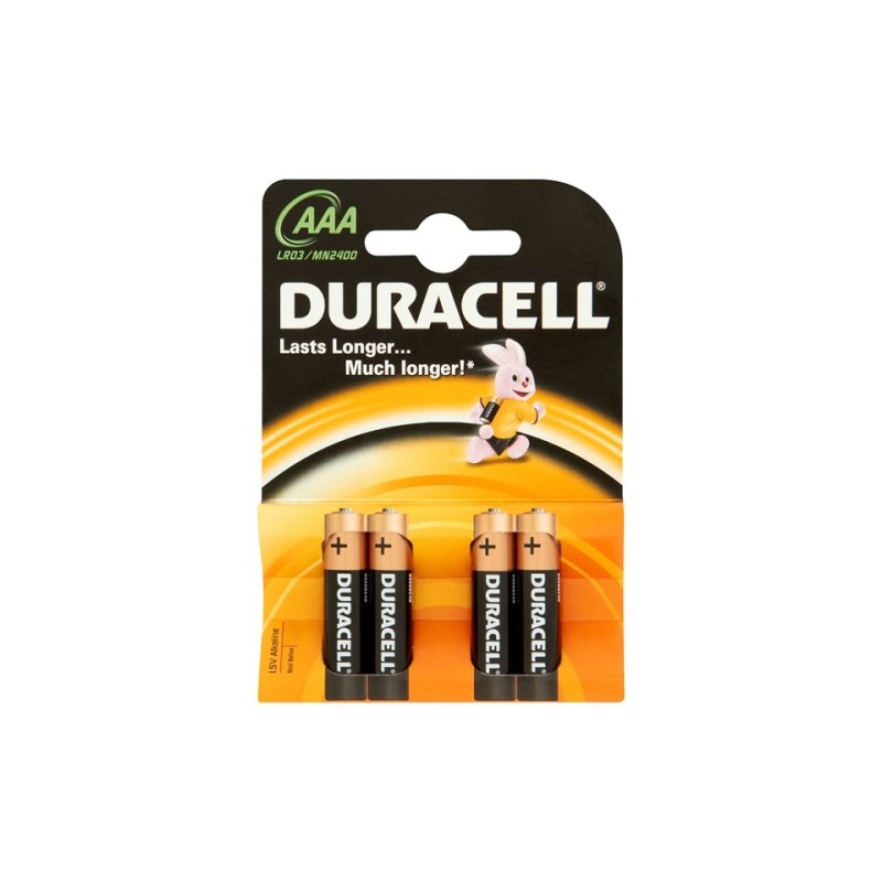 Duracell MN 2400 Basic AAA (LR03) Blister Pack 4pcs.