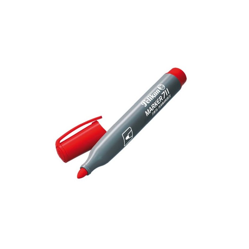 Pelikan Permanent Marker 711 red waterproof