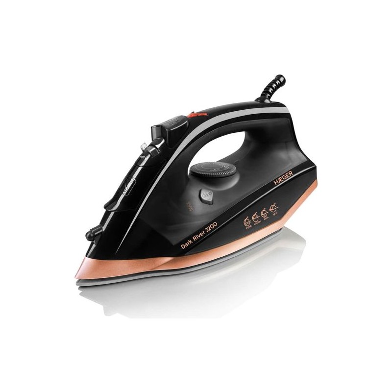 Haeger SI-220.015A Dark River Steam iron 2200W