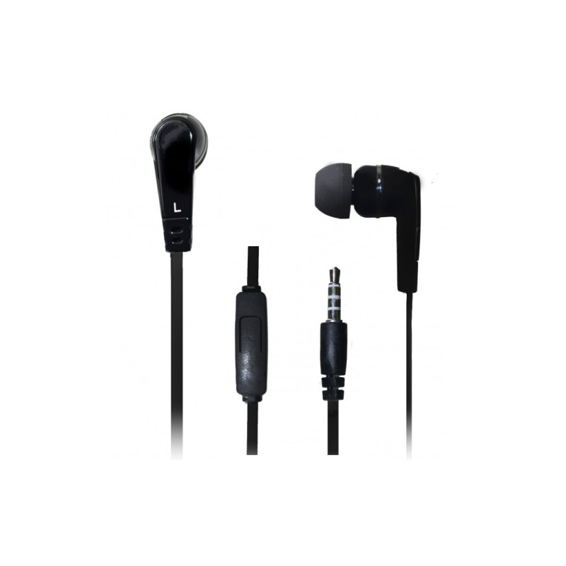 Vakoss SK-135K EARPHONES SMARTPHONE CONTROL WITH MICROPHONE (BLACK)