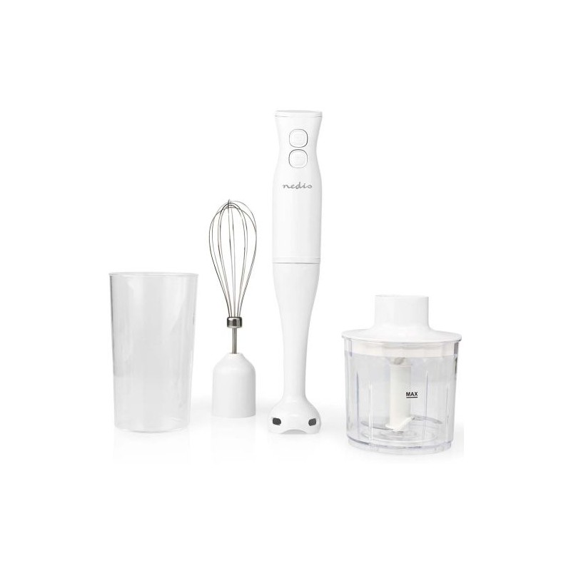 Nedis KAHB120CWT Hand blender 3in1 400W