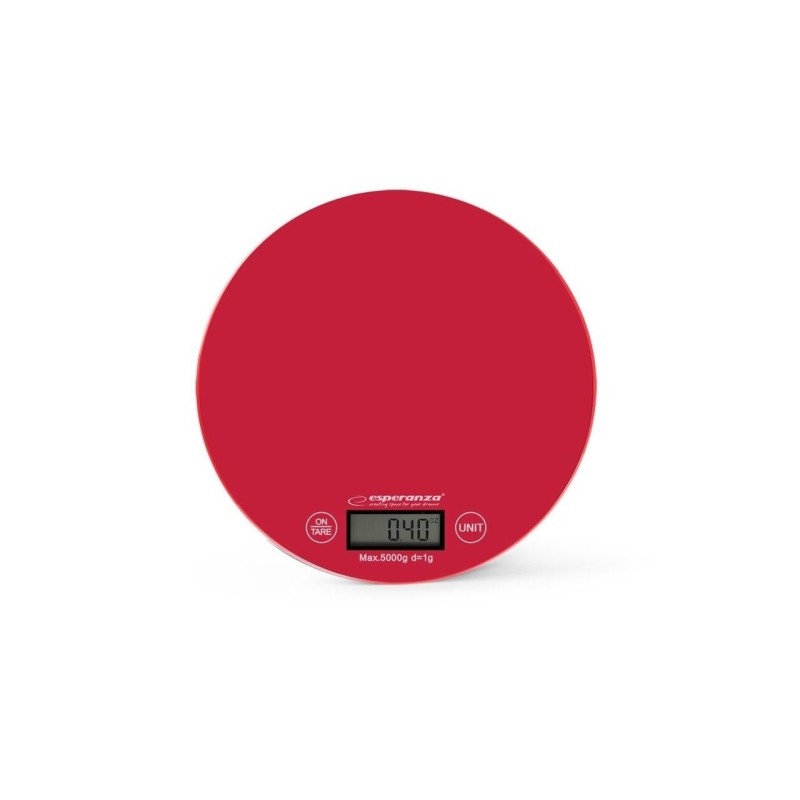 Esperanza EKS003R KITCHEN SCALE MANGO RED