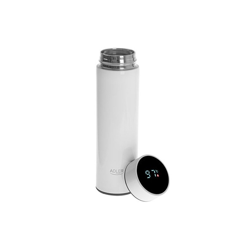 Adler AD 4506W THERMOS BOTTLE WITH LED DISPLAY AND TEMPERATURE CONTROL 473ml