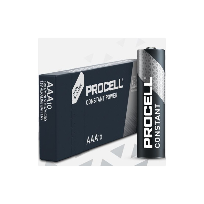 Duracell MN 2400 Procell Constant AAA (LR03) MINIMAL ORDER 10PCS