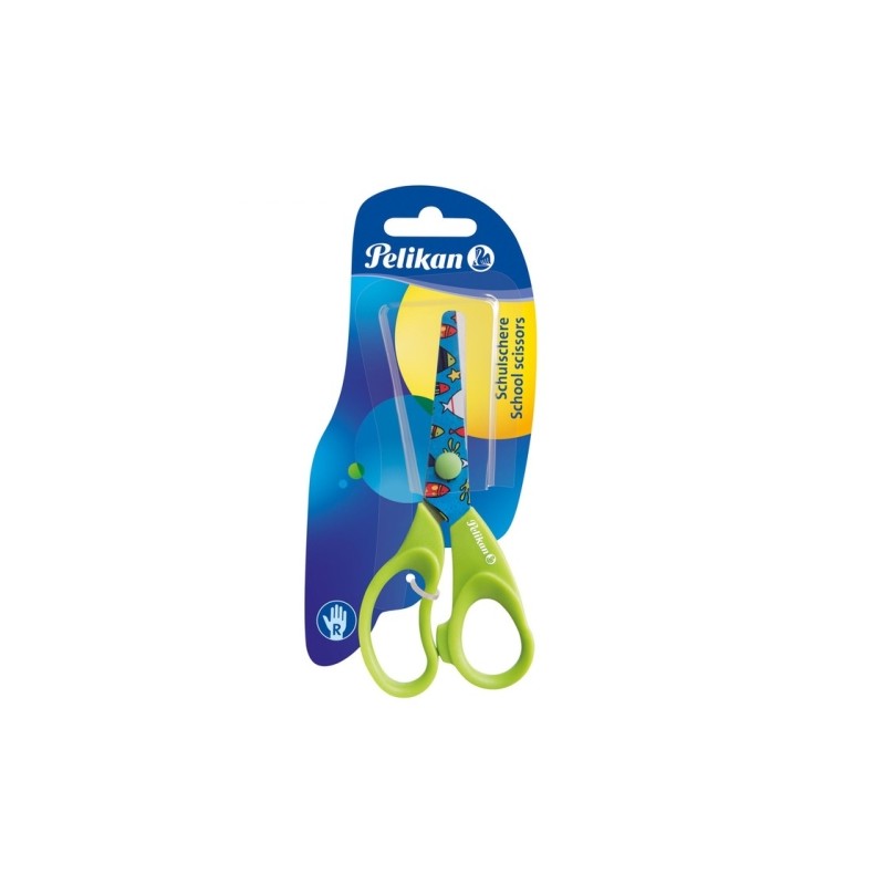 PELIKAN 804837 School scissors Fancy right-hander 2 colors assorted