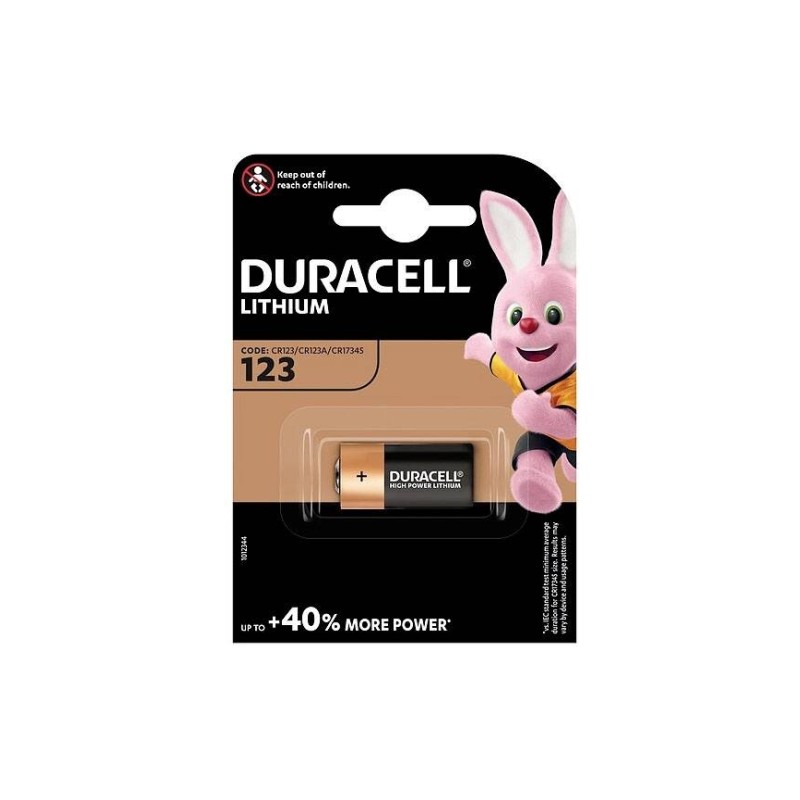 Duracell DL 123 (CR123) Blister pack 1psc