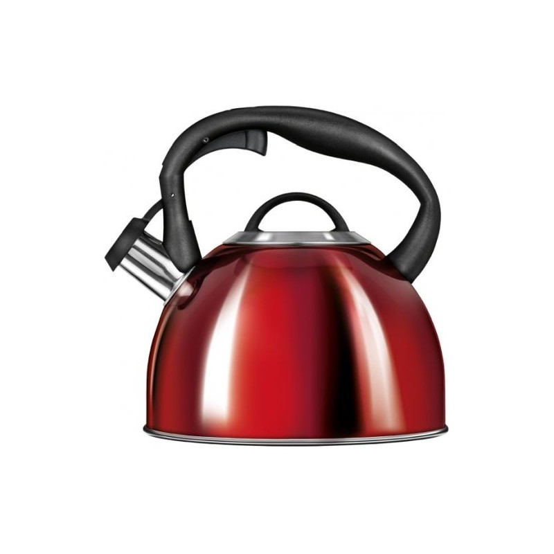 Smile MCN-13/C1 Kettle with whistle 3L (Red)