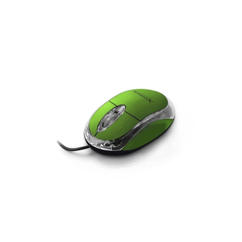 EEXTREME XM102G WIRED OPTICAL 3D USB MOUSE CAMILLE GREEN