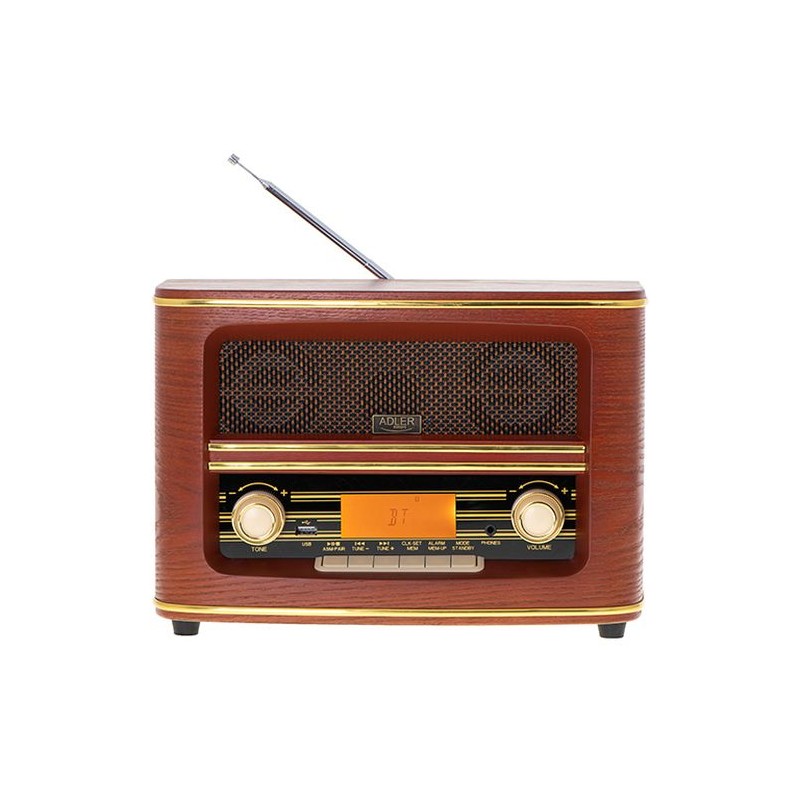 Adler AD 1187 Retro Radio with Bluetooth