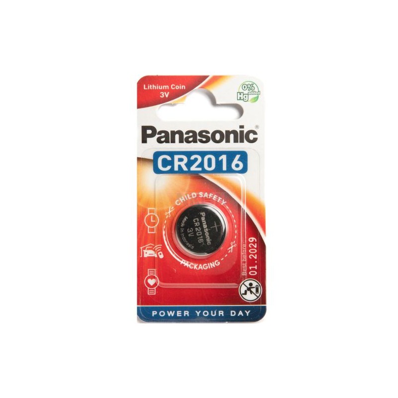 Panasonic CR2016-1BB Blister Pack 1pcs.