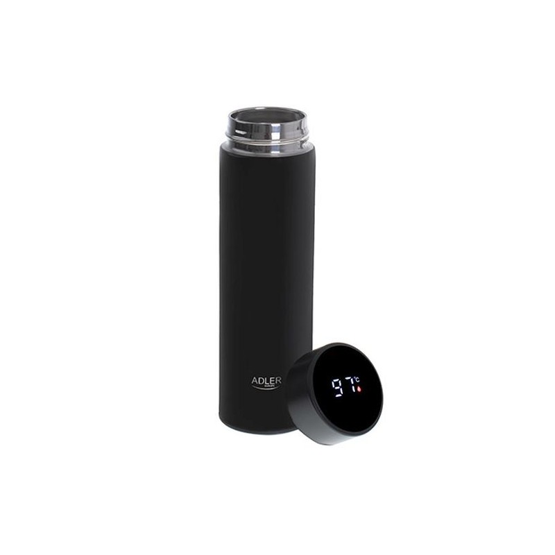 Adler AD 4506BK THERMOS BOTTLE WITH LED DISPLAY AND TEMPERATURE CONTROL 473ml