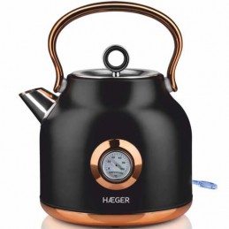Haeger EK-22B.024A  Art Deco Electric kettle with thermometer1.7L 2200W