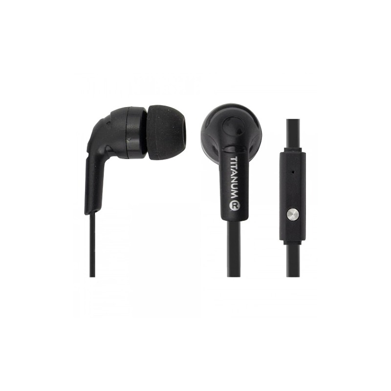 Titanum TH109K EARPHONES SMARTPHONE CONTROL WITH MICROPHONE 