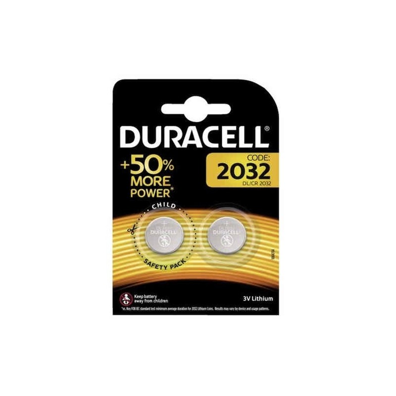 DURACELL DL2032 BLISTER PACK 2PCS.