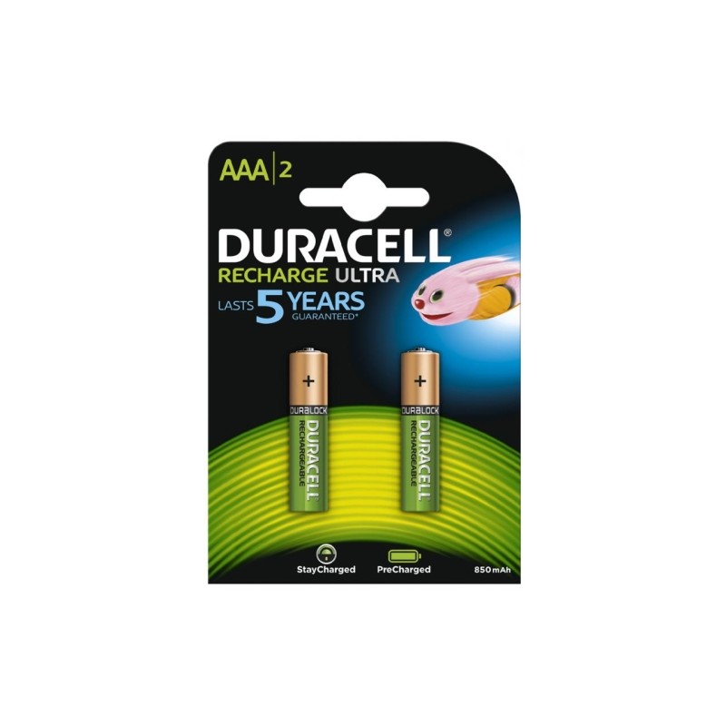 Duracell Precharged HR03 900MAH ALWAYS READY Blister Pack 2pcs.