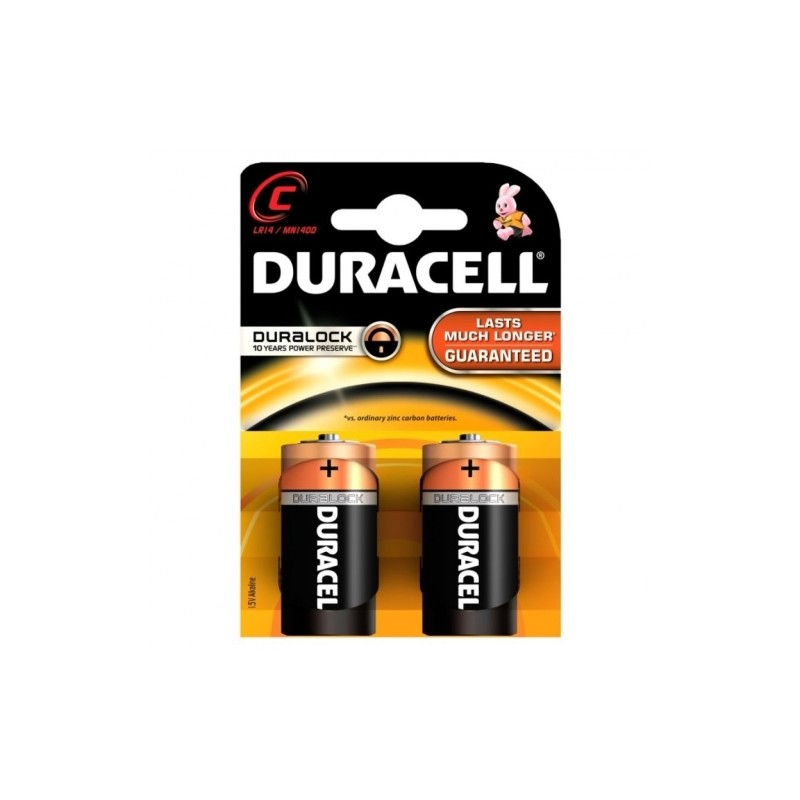 Duracell MN 1400 Basic C (LR14) Blister Pack 2pcs