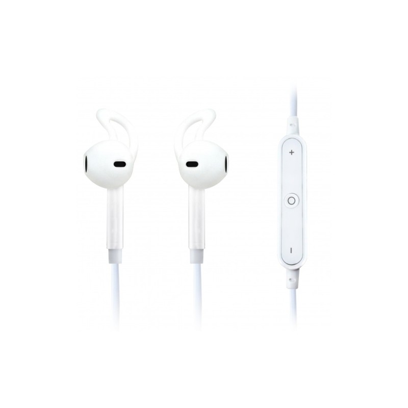 Msonic MHS6W BLUETOOTH EARPHONES SMARTPHONE CONTROL WITH MICROPHONE ( White)