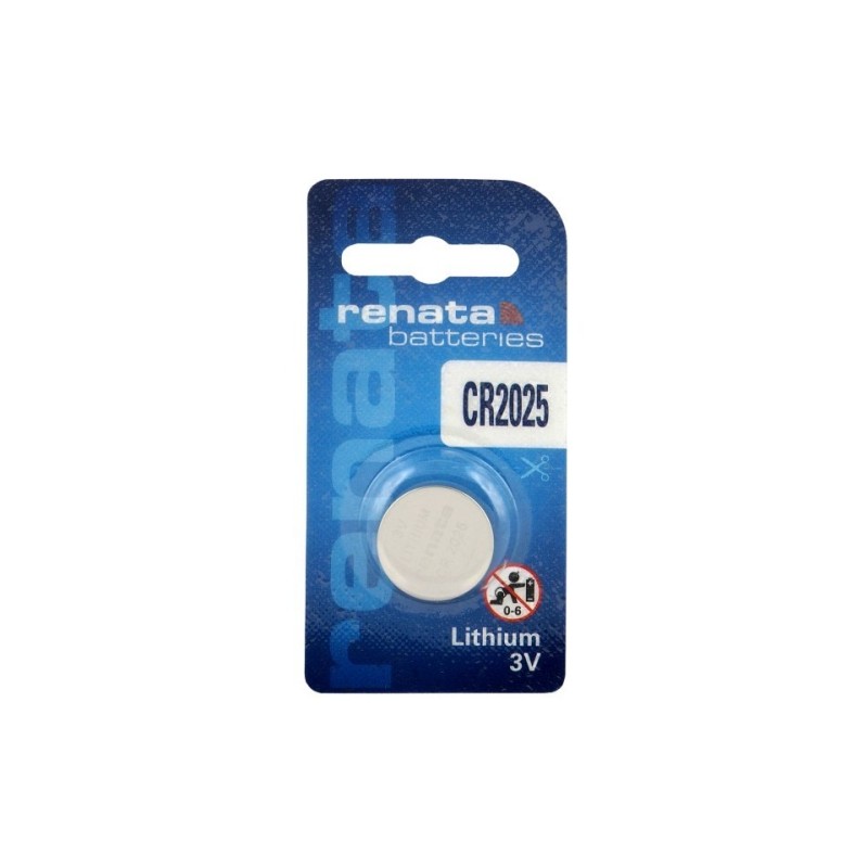 Renata CR2025-1BB Blister Pack 1pcs.