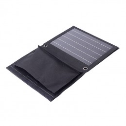 Foldable solar charger Choetech SC005 22W 2xUSB (black)