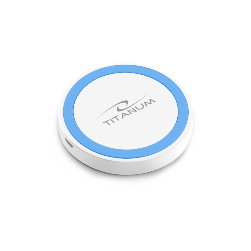 Titanium TZ112WB WIRELESS CHARGER NECKER WHITE/BLUE