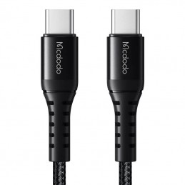 Cable USB-C to USB-C Mcdodo CA-5640, 60W, 0.2m (black)