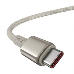 Cable USB-C to USB-C Baseus Tungsten Gold, 100W, 2m (gold)